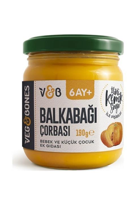 Veg&Bones Bebek Balkabağı Çorbası 190 Gr