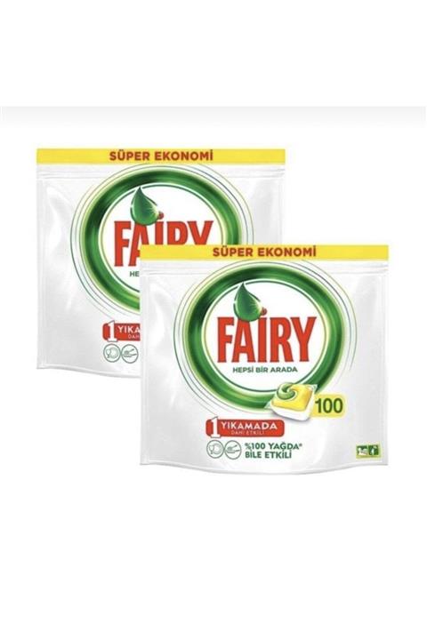 Fairy Hepsi Bir Arada Bulaşık Makinesi Deterjanı  2li Paket