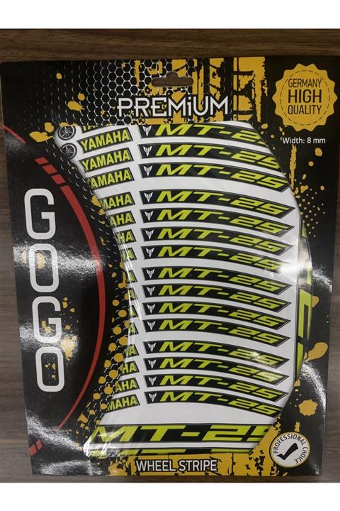 GOGOPREMİUM Yamaha Mt-25 Jant Şeridi