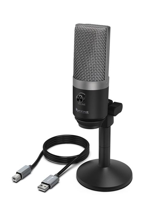 Fifine K670 Profesyonel Stüdyo Kayıt Mikrofonu, Youtuber - Podcast - Skype- Oyuncu Mikrofonu