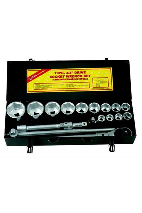 Rico 19 Parça 3/4 Ağır Lokma Takımı Set 12 Köşe