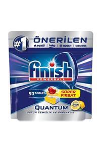 Finish Bulaşık Makinesi Deterjanı Quantum Limon 50'li