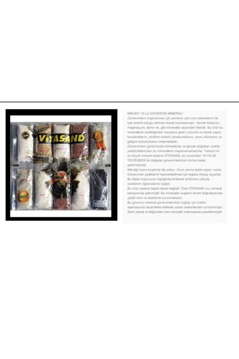 Vitasand 10’lu Güvercin Minerali (anason)