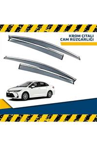 Point Toyota Corolla Mügen Cam Rüzgarlığı Kromlu Sedan 2019 Sonrası 4 Lü Set