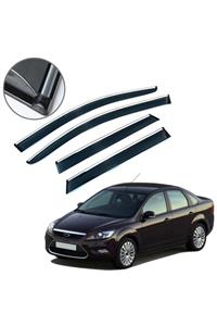 Carmind Ford Focus 2 Hb Sedan Krom Çıtalı Cam Rüzgarlığı 2005-2011