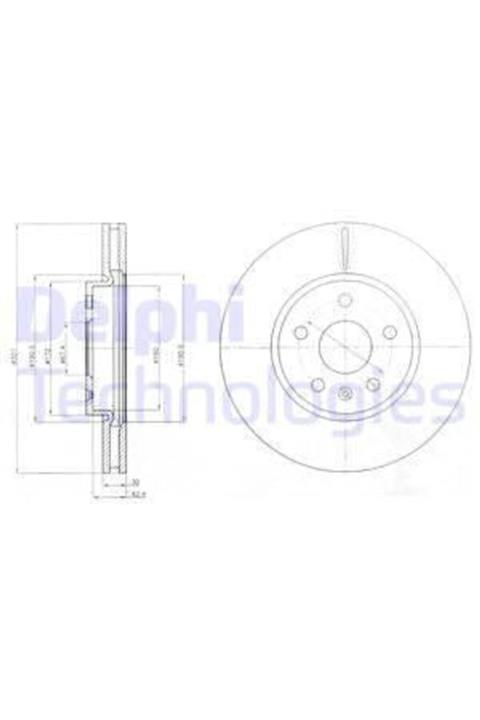 ÖZGÜÇYEDEK Fren Dıskı On Insıgnıa A 0917 08 / Malıbu 12 / 9 5 10 17 Jant Havalı 321mm