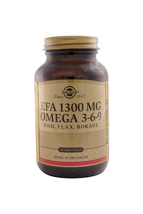 Solgar Omega 3-6-9 Efa 1300 Mg Gıda Takviyesi 60 Kapsül