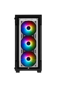 Corsair Corsaır Powersız Icue 220t Cc-9011191-ww 3x Rgb Fanlı Gamıng Mıd-tower Kasa