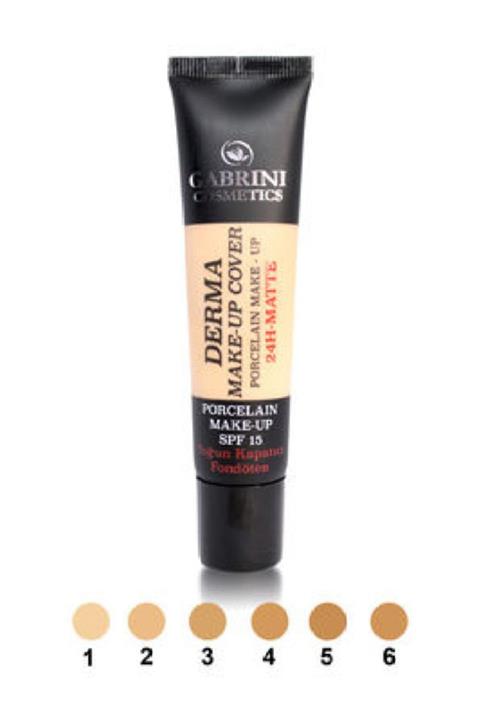 Gabrini Derma Make-up Cover Fondöten 40ml Gabrini 1-açık Ton