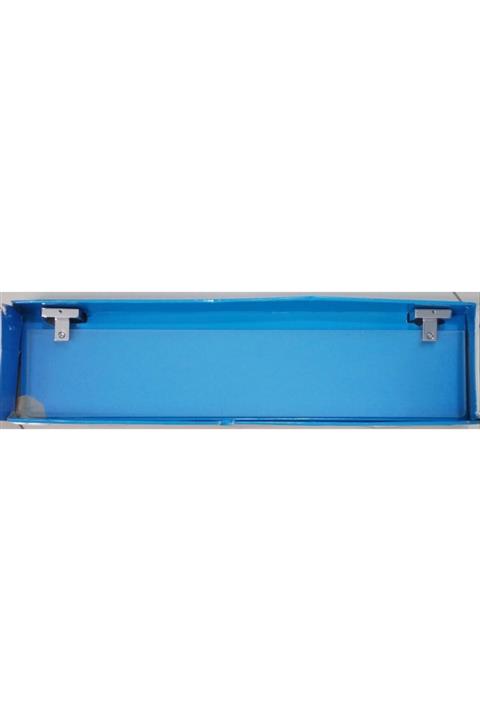 Serel Eca Diagonal Krom Cam Etejer 60x12 cm