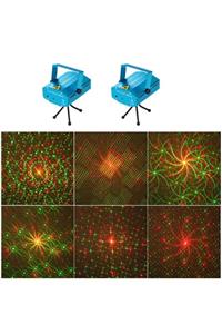 NORINCO Mini Disko Sahne Lazeri Müziğe Sese Duyarlı Disco Lazer Işık Şovu