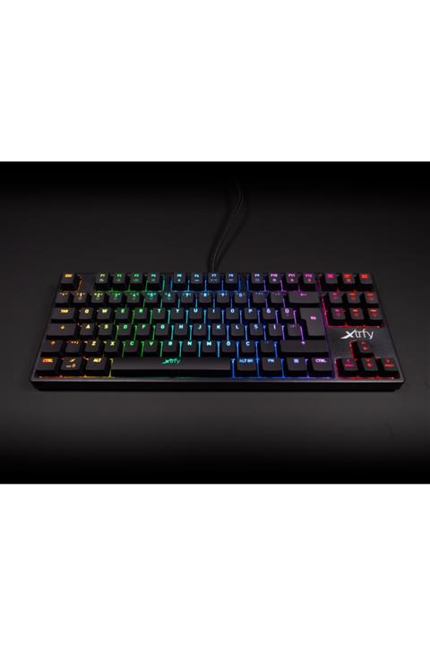 Xtrfy K4 Tkl Rgb Siyah Compact Türkçe Mekanik Oyuncu Klavyesi