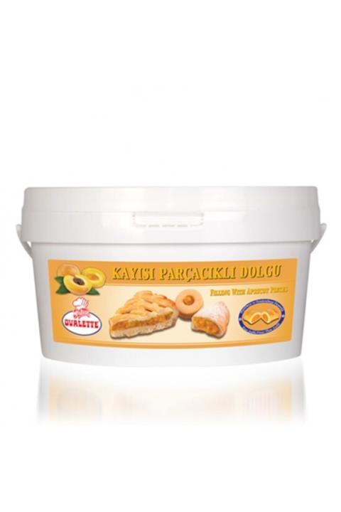 Katsan Ovalette Kayısı Parçacıklı Dolgu 4 Kg