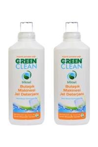 U Green Clean Green Clean Bulaşık Makinesi Jel Deterjanı 1000 ml 2 adet