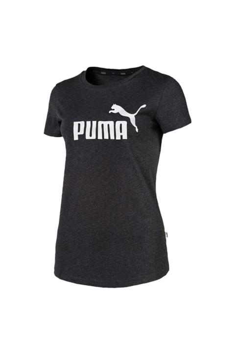 Puma ESS LOGO TEE Gri Kadın T-Shirt 100415226