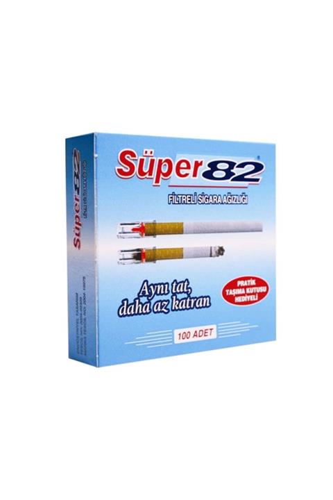 Super82 Süper 82 Filtreli Sigara Ağızlığı 100'lü