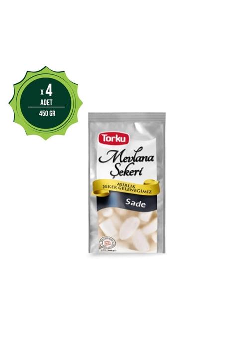 Torku Mevlana Şekeri Sade 450 gr X4