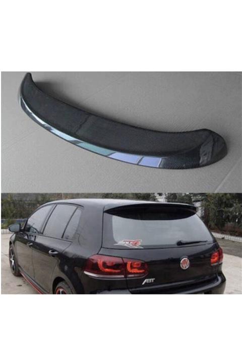 FVTUNİNG Vw Golf 6 Abt Bagaj Üstü Spoiler Abs Plastik Boyalı 2009-2012