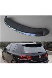 FVTUNİNG Vw Golf 6 Abt Bagaj Üstü Spoiler Abs Plastik Boyalı 2009-2012