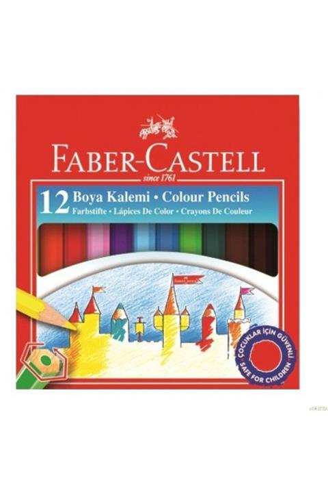 Faber Castell 12li Kısa Kuru Boya