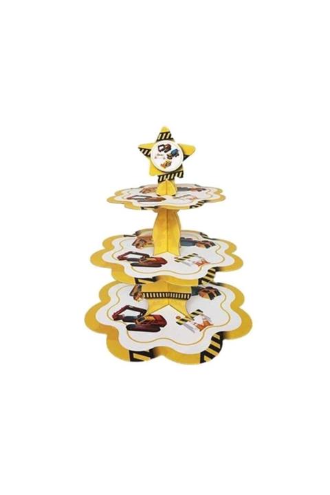 PartiPan İnşaat Temalı Kek Standı