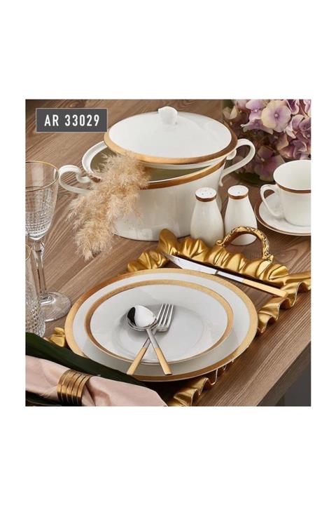 Aryıldız 33029 83 Parça Prestıge Bone Yemek Takımı