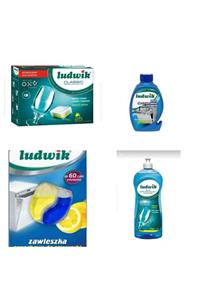 LUDWİK Bulaşık Makine 4 Lü Set