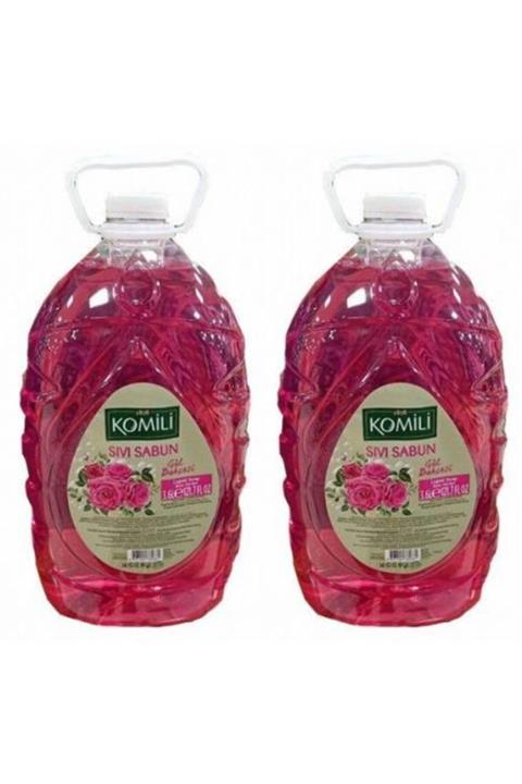 Komili Sıvı El Sabunu 3.6 Lt Gül Bahçesi X 2 Adet