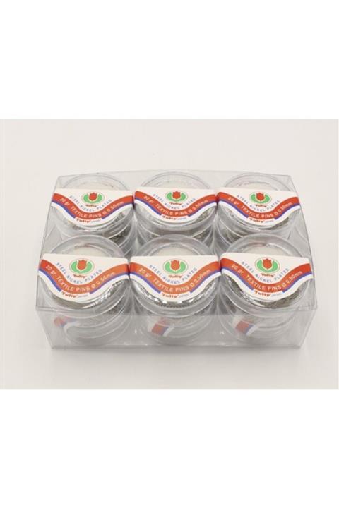 Tulip Çelik Toplu Iğne 12 Kutu (GÜMÜŞ)