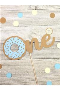 Colorofstory Donut Temalı Pasta Dekoru-cake Topper