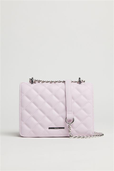 Bershka Zincirli Kapitone Clutch Çanta