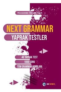 NSN YAYINEVİ Next Grammar Yds Yaprak Testler - Muhammed Özgür Yaşar 9786057052933