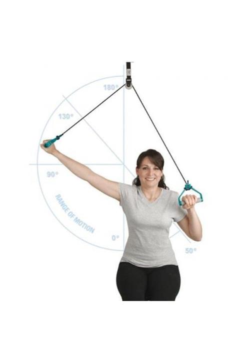 DRY Powerband Kapıya Sabitlenebilen Omuz Çalışma Ipi - Makaralı