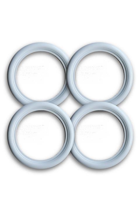 EMN Lux 14 Jant Lastık Yanağı Takımı (4 Adet Beyaz)