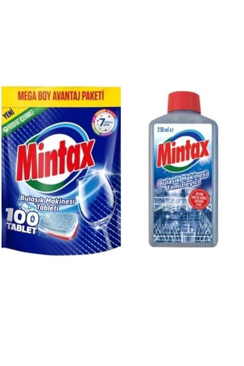 Mintax Bulaşık Makinesi Temizleyici ve Tablet Deterjan 100'lü