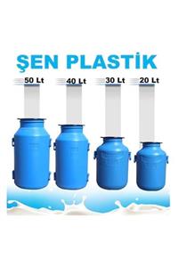 ŞEN PLASTİK Süt Güğümü Içi Beyaz 20 lt