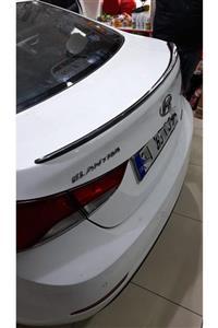 TRENDTUNİNG Hyundai Elantra Bagaj Üstü Spoiler Bagaj Çıtası Pianoblack 2015+ Uyumludur