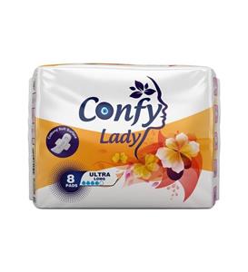 Confy Lady Hijyenik Ped Ultra Long 8 Adet