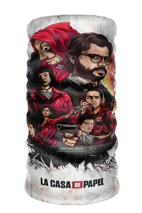 eTaktik Collar La Casa De Papel Buff Boyunluk Bandana