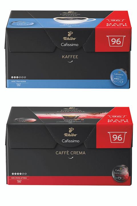 Tchibo Cafissimo Coffe Mild 96 Kapsül  Cafissimo Crema Colombia 96 Kapsül