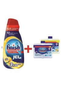 Finish 1000 Ml Konsantre Limonlu Jel Bulaşık Deterjanı +fınish Makinesi Temizleyici 2 X250