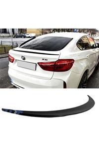 MKG Bmw X6 Spoiler Piona Black Spoyler 2014 - 2019 Ithal