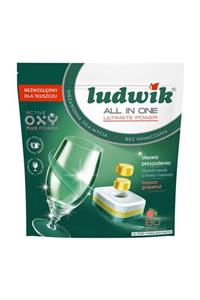 LUDWİK Lodwik Hepsi Bir Arada Greyfrut Özlü Bulaşık Makinesi Tableti 80 Adet