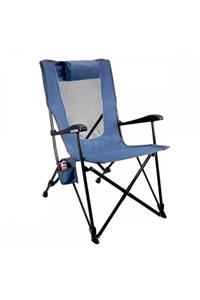 GCI Outdoor Recliner™ 3 Kademeli Katlanır Kamp Sandalyesi Mavi