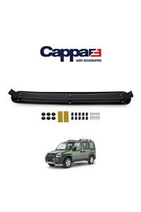 Cappafe Fiat Doblo Ön Cam Güneşliği Siperlik Vizör Şapka Terek Akrilik (Abs) Piano Black 2000-2005