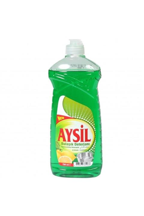 AYSİL Sıvı Bulaşık Deterjanı 750 ml Limon Yeşil