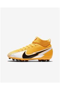 Nike Erkek Çocuk Sarı Bq5405-801 Jr Superfly 7 Academy Ag Futbol Ayakkabı