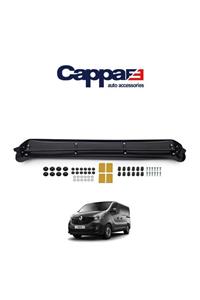 Cappafe Renault Trafic 3 Ön Cam Güneşliği Siperlik Şapka Vizör Terek (Abs) Piano Black 2014 Ve Sonrası