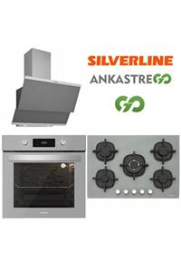 Silverline Gri Cam Ankastre Set Bo6504s01 - Cs5364s01 - 3420 S