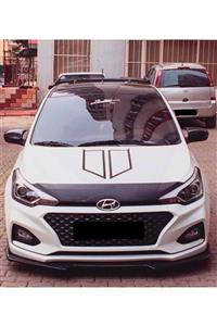 HYM TUNİNG Hyundai I20 2015 Yarasa Ayna Kapağı, Sinyalsiz Ayna, Parlak Siyah